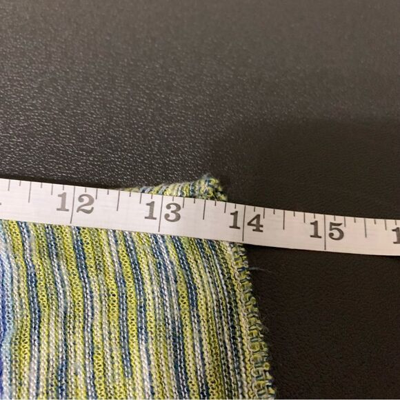 TWO-ONE-TWO Women's Lightweight V-Neck 3/4 Sleeve Multi-Color Tunic XL #903 - Picture 7 of 7